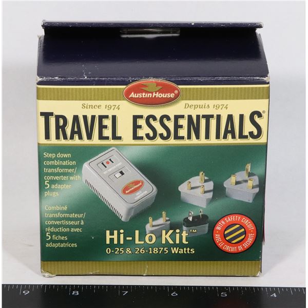 TRAVEL PLUG ADAPTER KIT