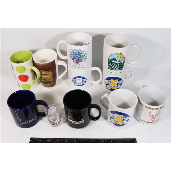 LOT OF MUGS