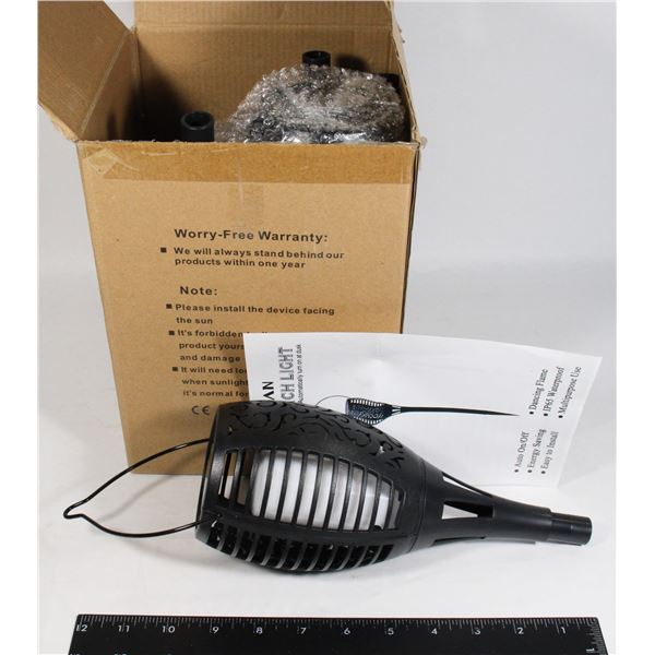 FITSAN SET OF 2 SOLAR TORCHES