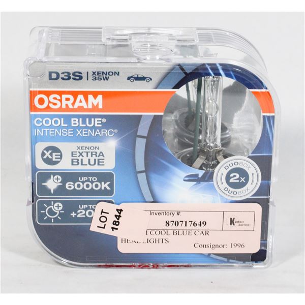 OSRAM COOL BLUE CAR HEADLIGHTS