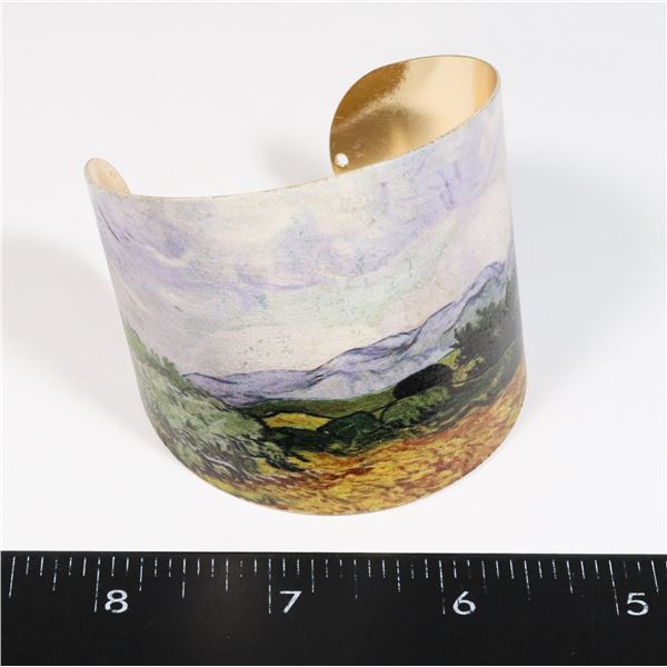 NEW WHEAT FIELD THEME CUFF BRACELET