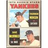 Image 1 : 1970 O-PEE-CHEE THURMAN MUNSON ROOKIE CARD