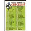 Image 1 : 1964 TOPPS 1st SERIES CHECKLIST