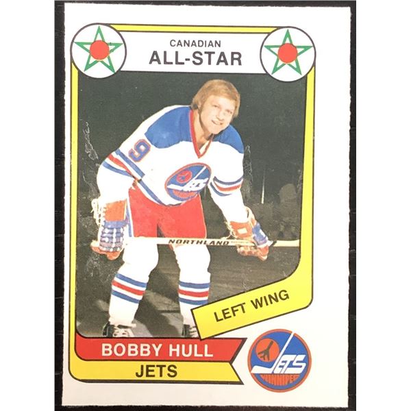 1976-77 O-PEE-CHEE WHA BOBBY HULL (HOF)