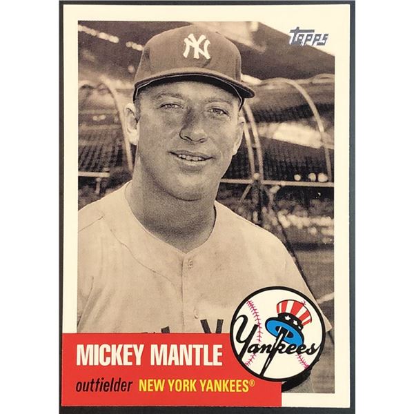 2007 TOPPS MICKEY MANTLE (HOF)
