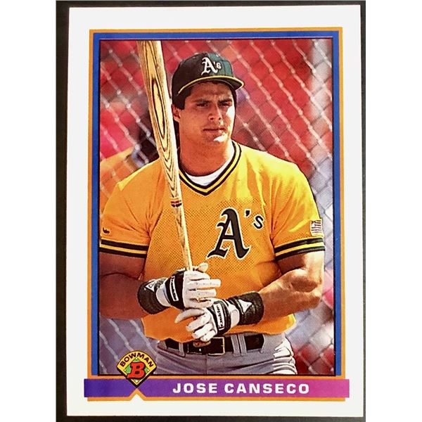 1991 BOWMAN JOSE CANSECO