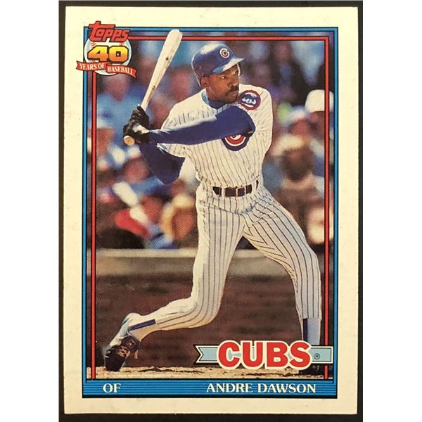 1991 TOPPS ANDRE DAWSON (HOF)