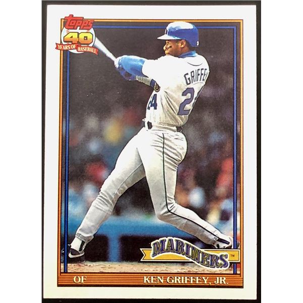 1991 TOPPS KEN GRIFFEY JR. (HOF)