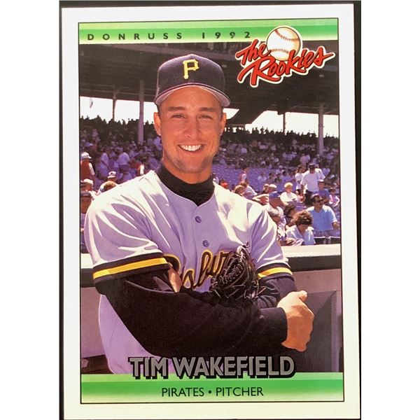 1992 DONRUSS ROOKIES TIM WAKEFIELD ROOKIE CARD