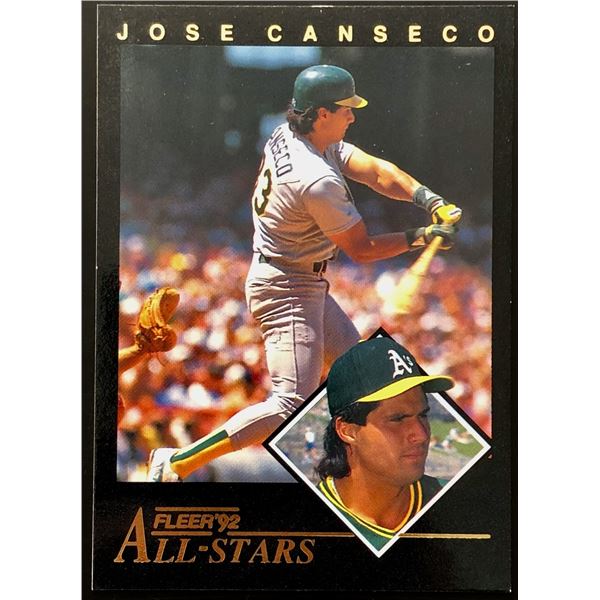 1992 FLEER JOSE CANSECO