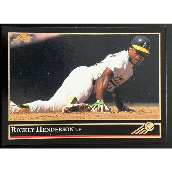 1992 LEAF RICKEY HENDERSON (HOF)