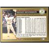 Image 2 : 1992 LEAF RICKEY HENDERSON (HOF)