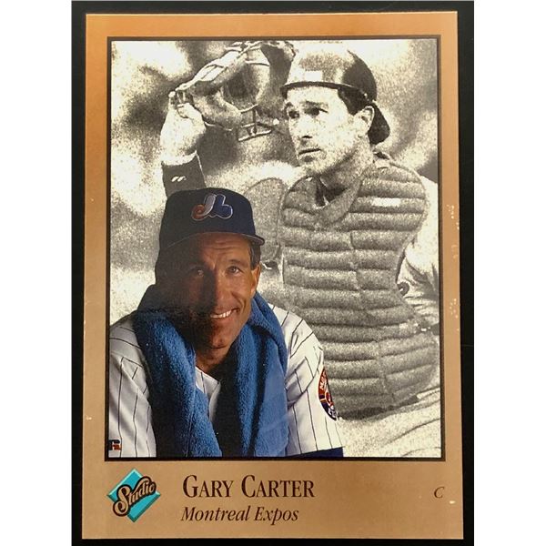 1992 LEAF STUDIO GARY CARTER (HOF)