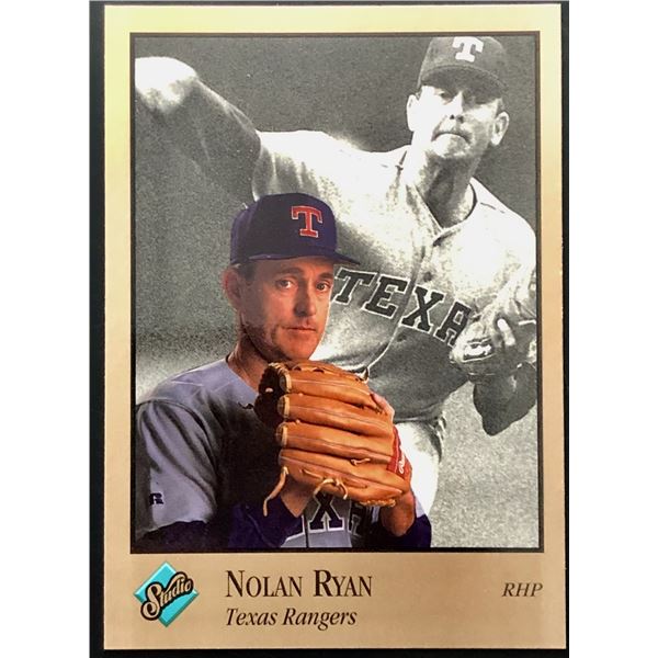 1992 LEAF STUDIO NOLAN RYAN (HOF)