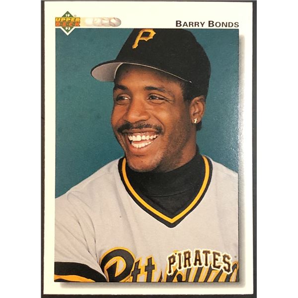1992 UPPER DECK BARRY BONDS