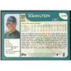 Image 2 : 2001 TOPPS JOSH HAMILTON ROOKIE CARD