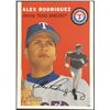 Image 1 : 2003 TOPPS HERITAGE ALEX RODRIGUEZ (HOF)
