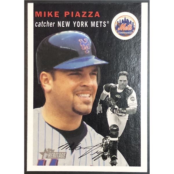 2003 TOPPS HERITAGE MIKE PIAZZA (HOF)