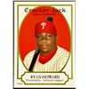 Image 1 : 2005 CRACKER JACK RYAN HOWARD ROOKIE CARD