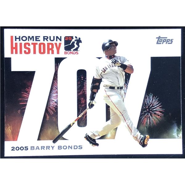 2006 TOPPS BARRY BONDS