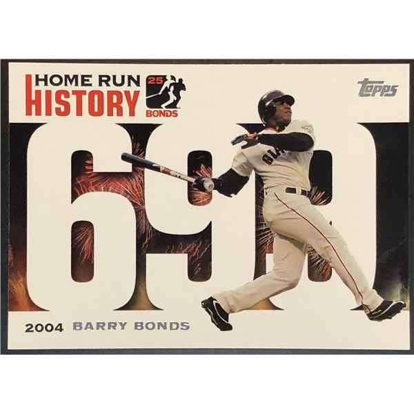 2006 TOPPS BARRY BONDS