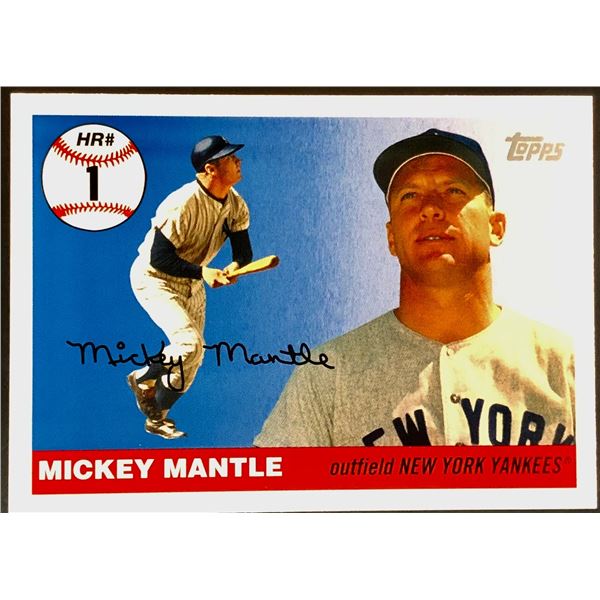 2006 TOPPS MICKEY MANTLE (HOF)