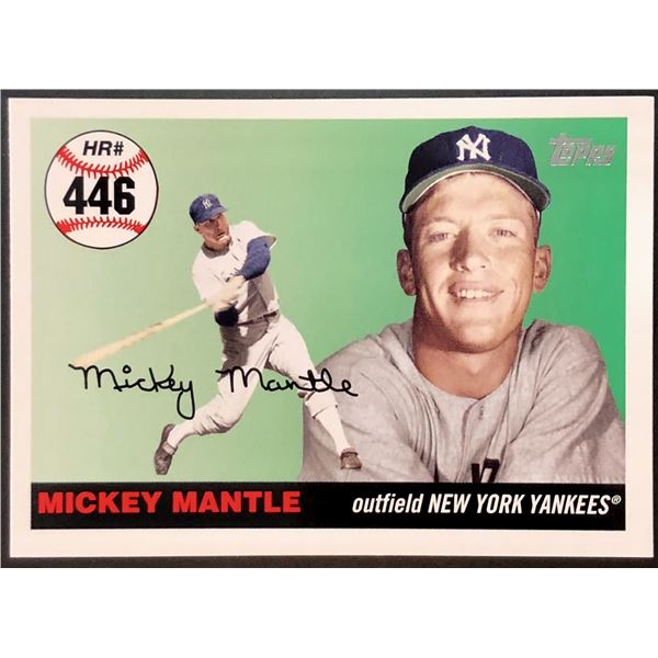 2007 TOPPS MICKEY MANTLE (HOF)