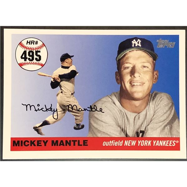 2008 TOPPS MICKEY MANTLE (HOF)
