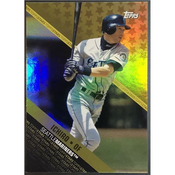2008 TOPPS STARS ICHIRO SUZUKI (HOF)