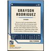Image 2 : 2024 DONRUSS GRAYSON RODRIGUEZ YELLOW FLOOD ROOKIE CARD
