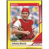 Image 1 : 2024 DONRUSS JOHNNY BENCH YELLOW FLOOD (HOF)