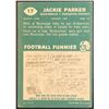 Image 2 : 1960 TOPPS JACKIE PARKER (HOF)