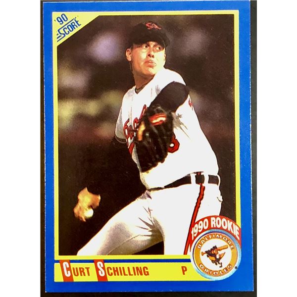 1990 SCORE CURT SCHILLLING ROOKIE CARD
