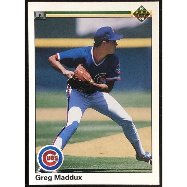 1990 UPPER DECK GREG MADDUX (HOF)
