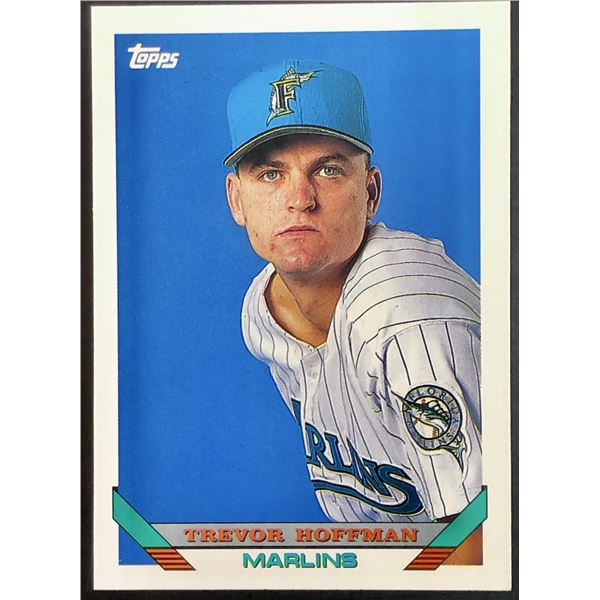1993 TOPPS TREVOR HOFFMAN (HOF) ROOKIE CARD