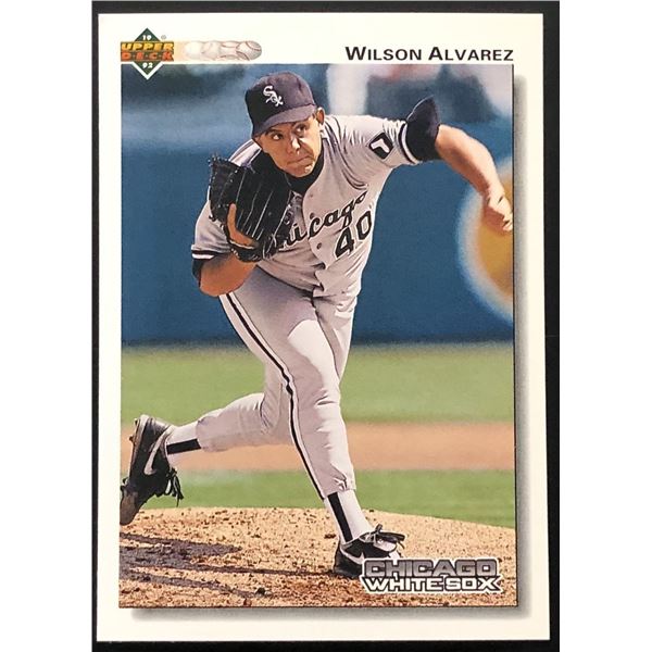 1993 UPPER DECK WILSON ALVAREZ ROOKIE CARD