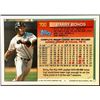 Image 2 : 1994 TOPPS BARRY BONDS