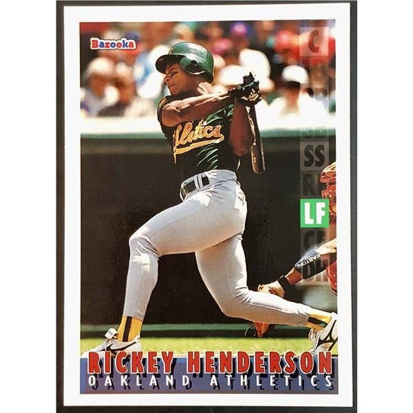 1995 BAZOOKA RICKEY HENDERSON (HOF)