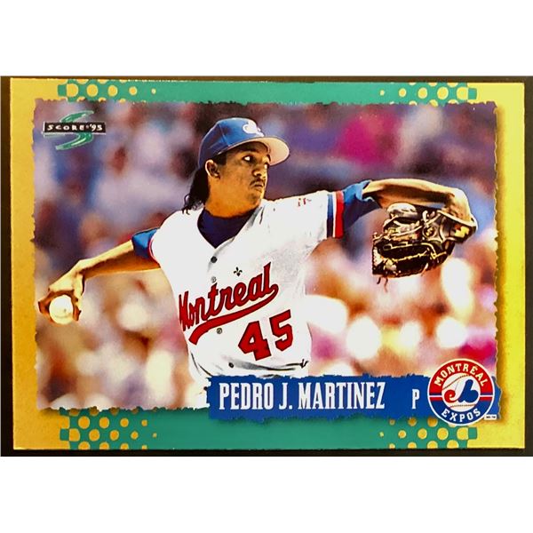 1995 SCORE GOLD RUSH PEDRO MARTINEZ (HOF)