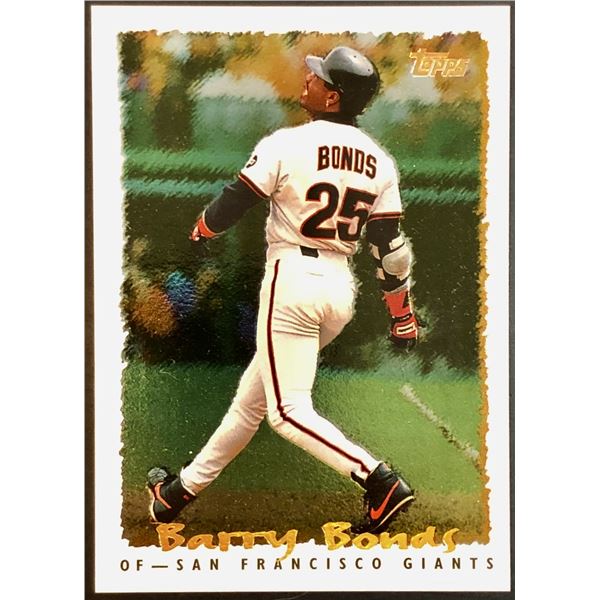 1995 TOPPS BARRY BONDS