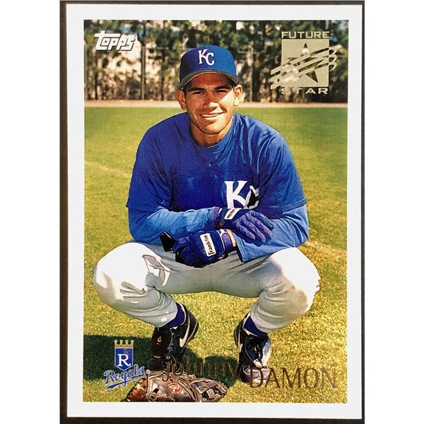 1996 TOPPS JOHNNY DAMON ROOKIE CARD