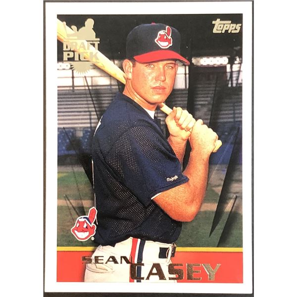 1996 TOPPS SEAN CASEY ROOKIE CARD