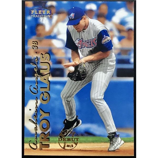 1999 FLEER TROY GLAUS ROOKIE CARD