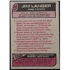 Image 2 : 1977 TOPPS JIM LANGER (HOF)