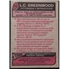 Image 2 : 1977 TOPPS L.C. GREENWOOD (HOF)