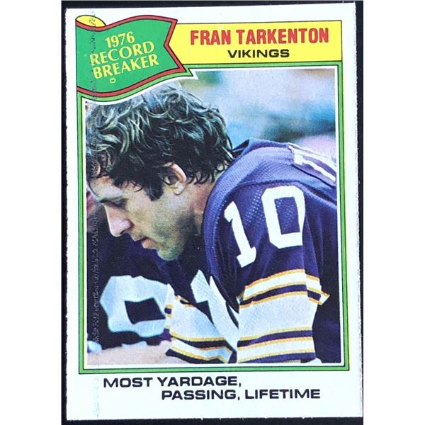 1977 TOPPS FRAN TARKENTON (HOF)