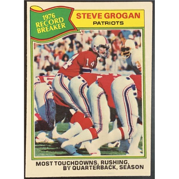 1977 TOPPS STEVE GROGAN
