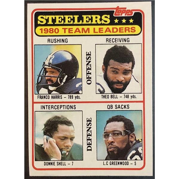 1981 TOPPS FRANCO HARRIS (HOF)