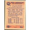 Image 2 : 1991 TOPPS NEAL ANDERSON