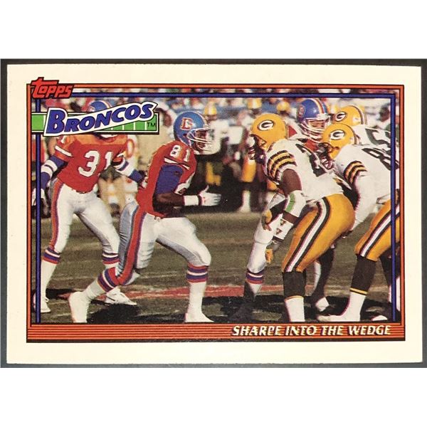 1991 TOPPS SHANNON SHARPE (HOF)